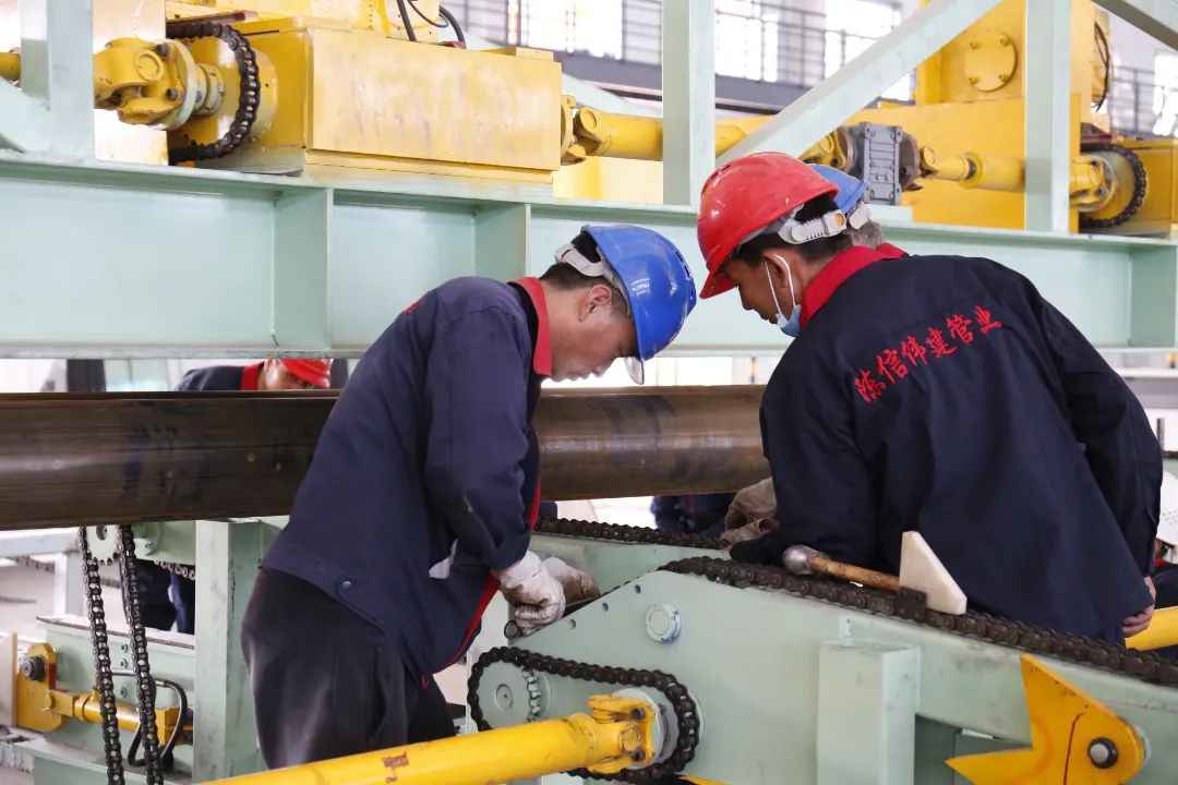 新疆热浸涂塑钢管厂家 十二师首家钢管基地正式投产