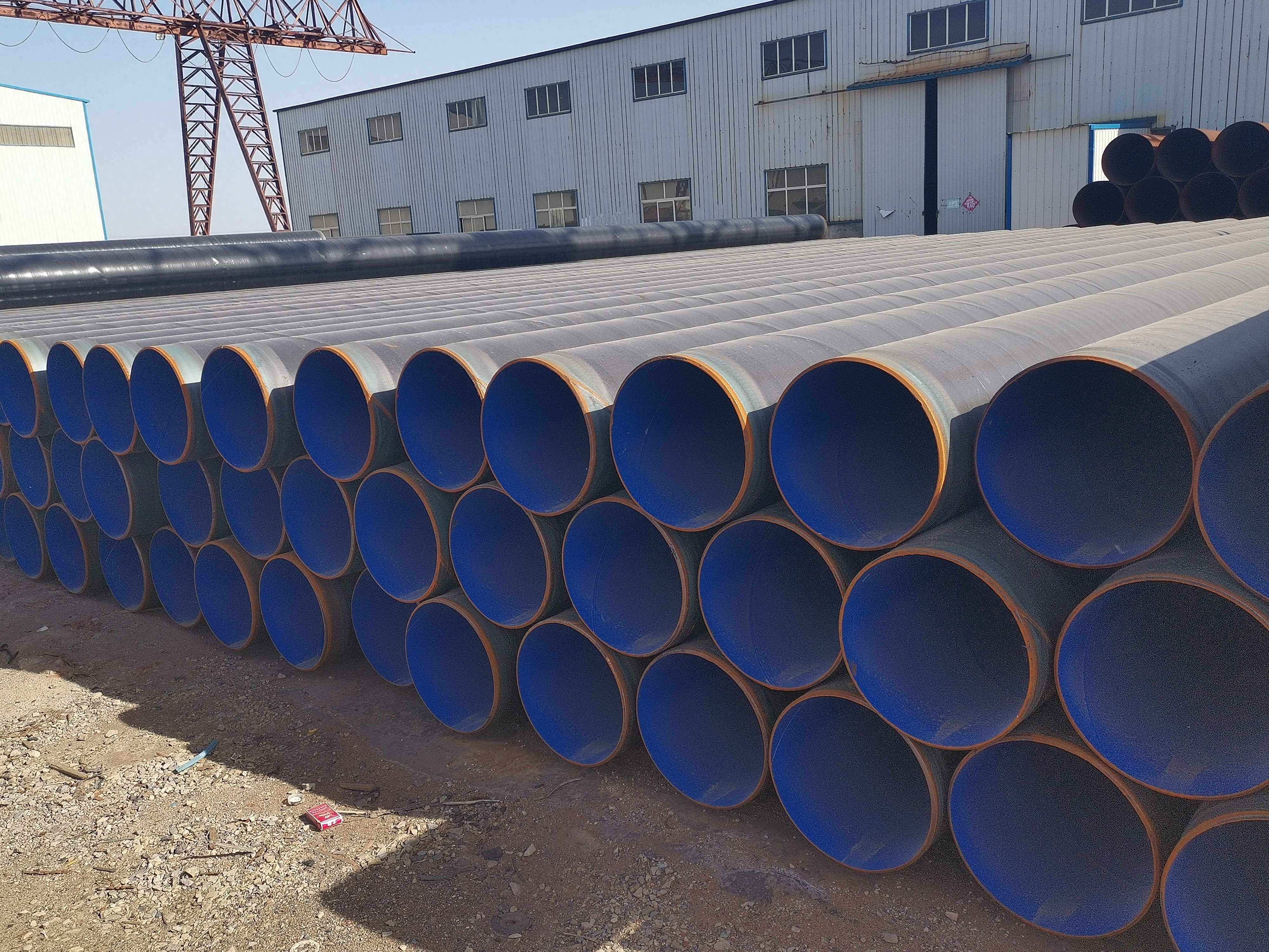 河南热浸涂塑钢管与外3PE内环氧粉末防腐钢管：防腐新标杆