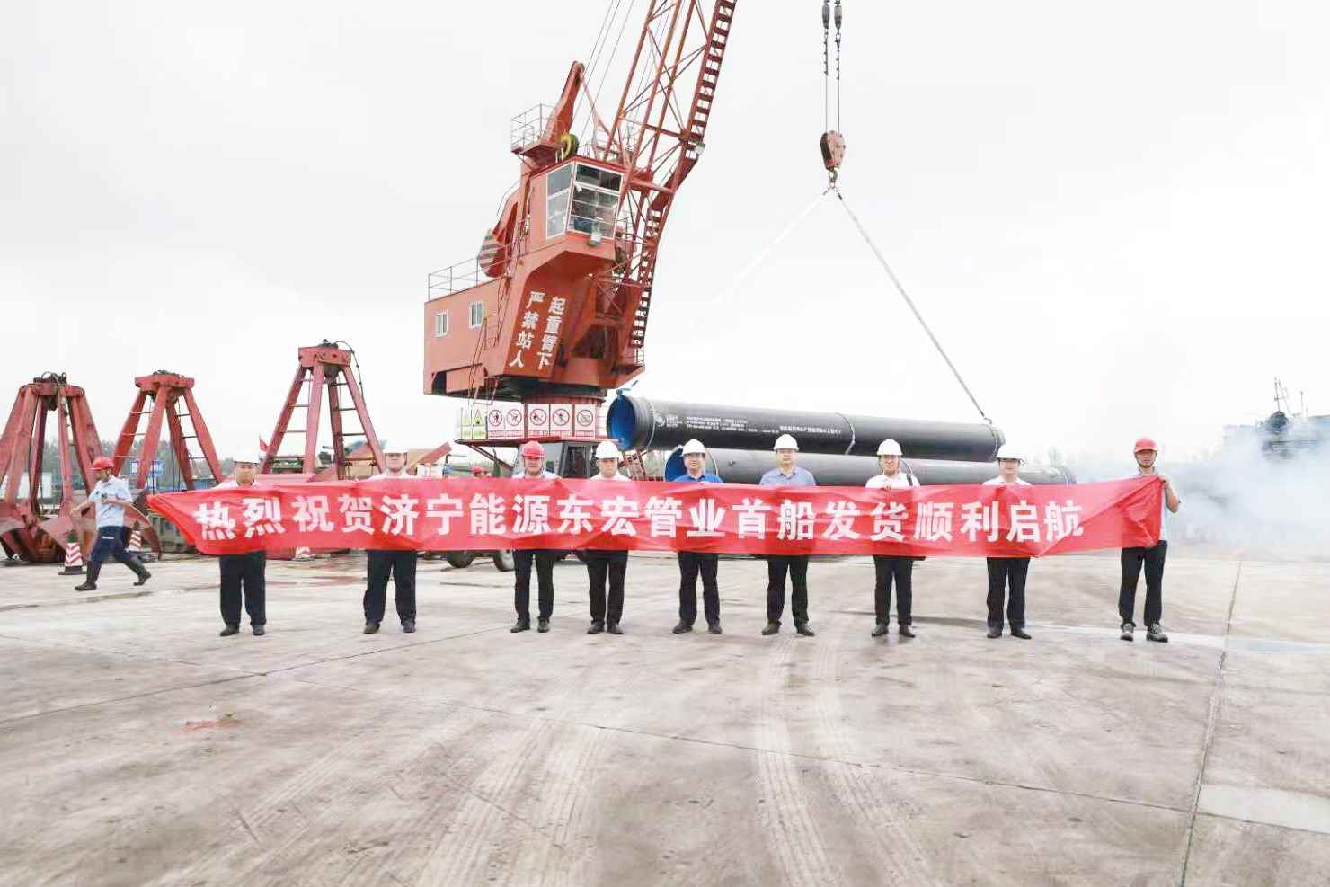 奥仁格管道：济宁热浸涂塑钢管品牌合作新里程碑