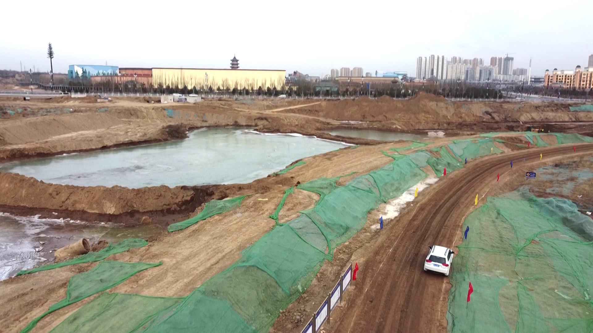 太原热浸涂塑钢管销售 阳曲县中社河河道综合治理工程：全力以赴保工期 为太忻一体化经济区建设作贡献