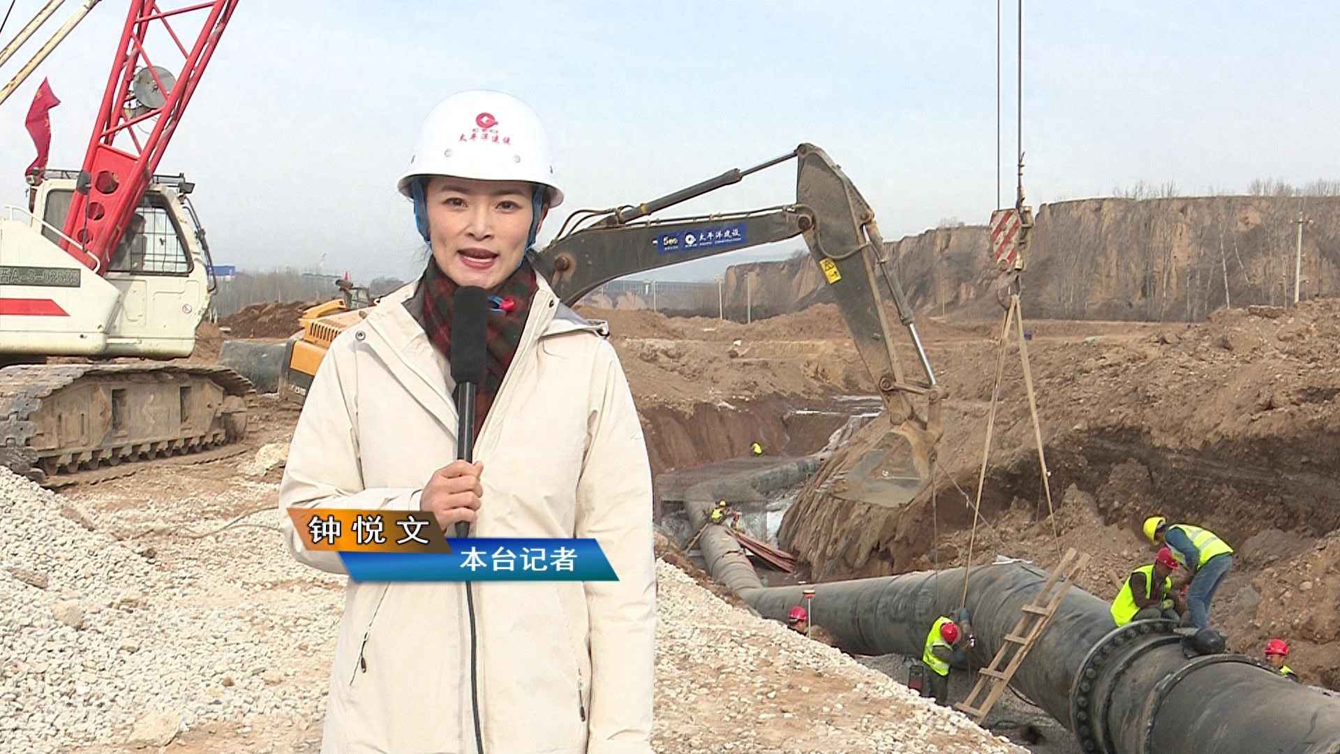 太原热浸涂塑钢管销售 阳曲县中社河河道综合治理工程：全力以赴保工期 为太忻一体化经济区建设作贡献