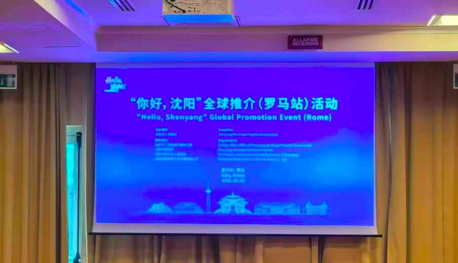 沈阳东管电力招聘 “你好，沈阳”全球推介（罗马站）活动在意大利举办