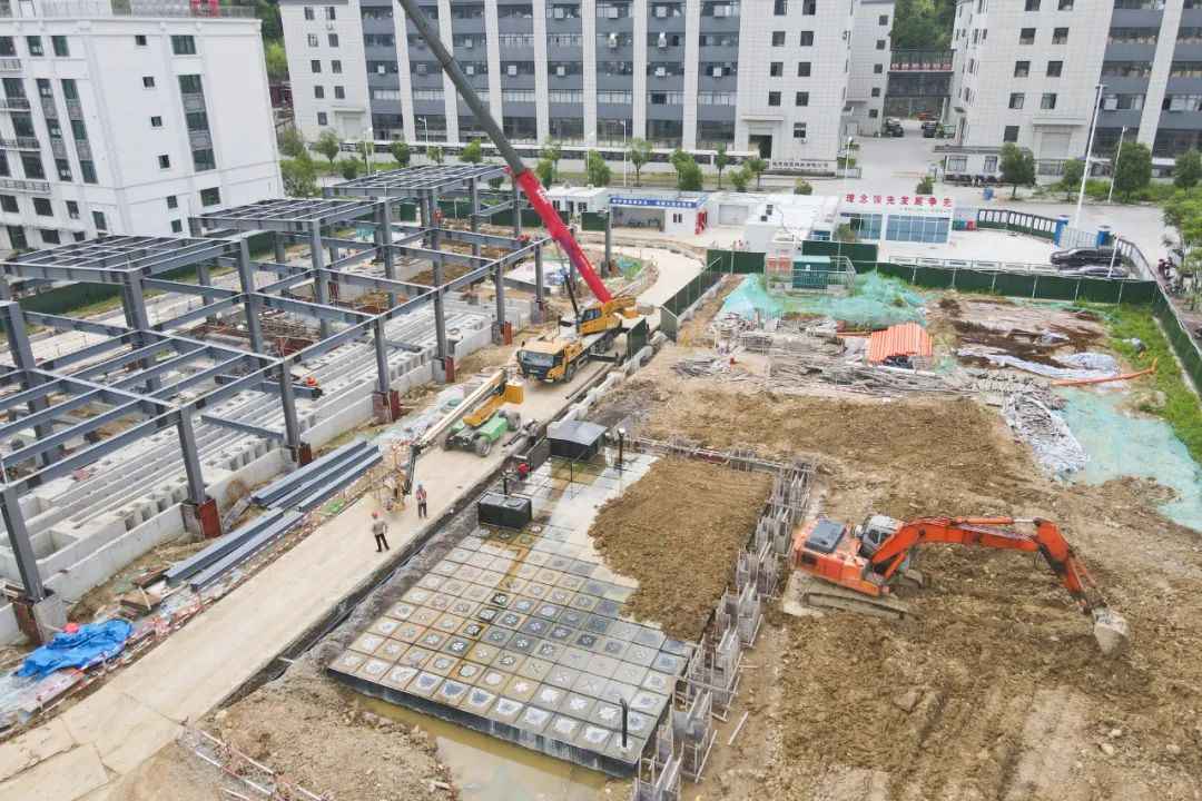 闽侯HBF电力管施工：110千伏输变电工程预计明年1月投产！